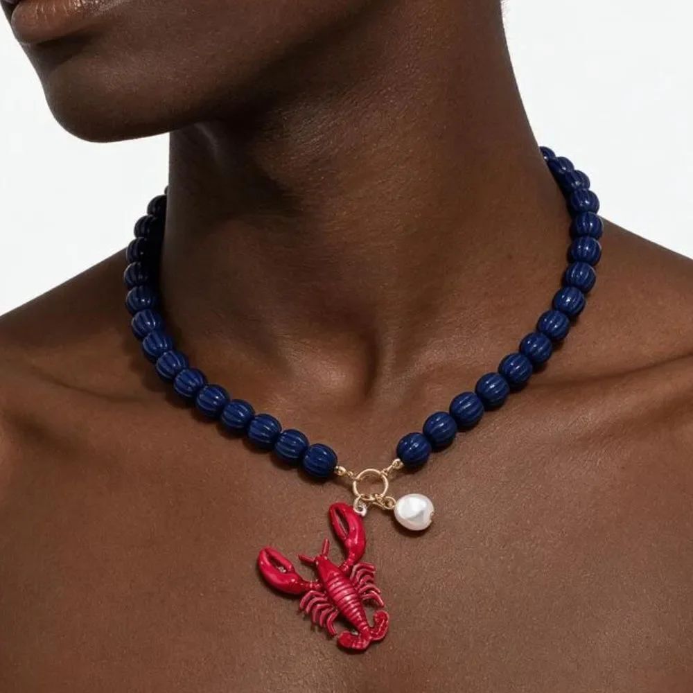 Lobster necklace #2464